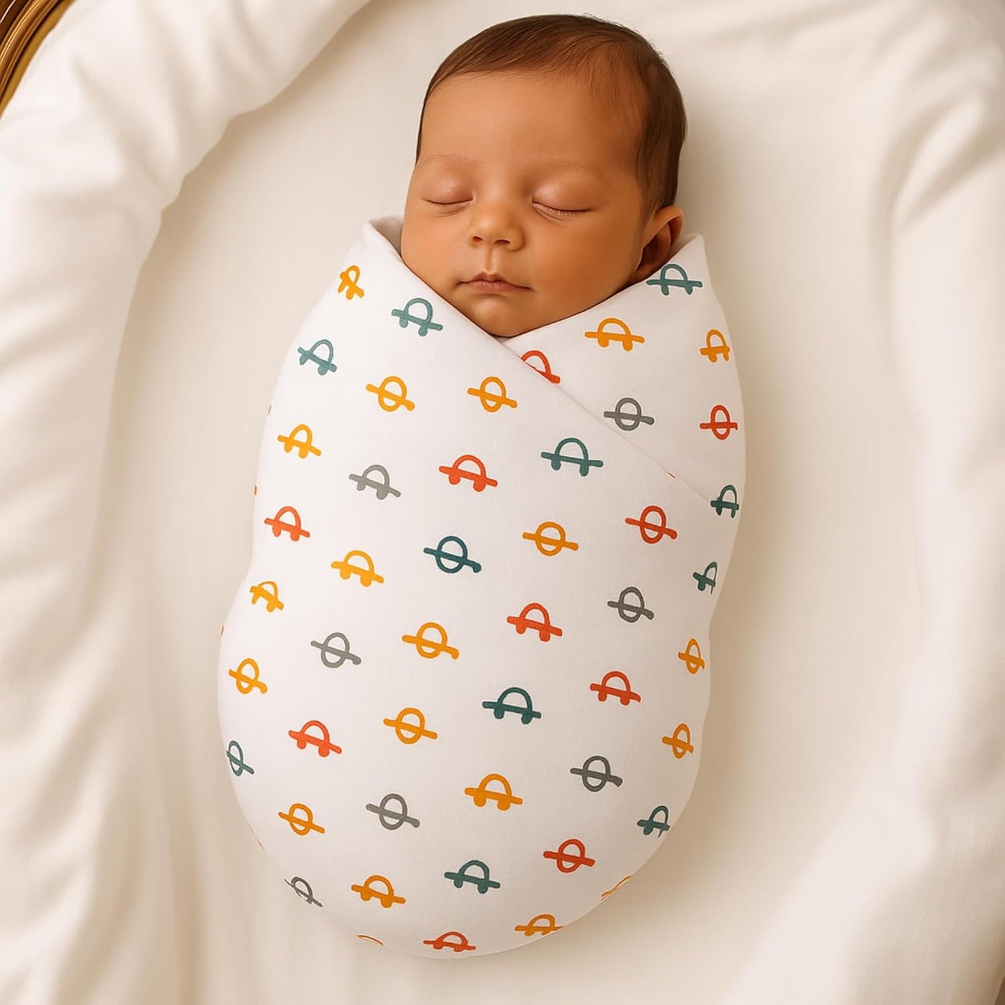Baby Muslin Swaddle - Tiny Wheels