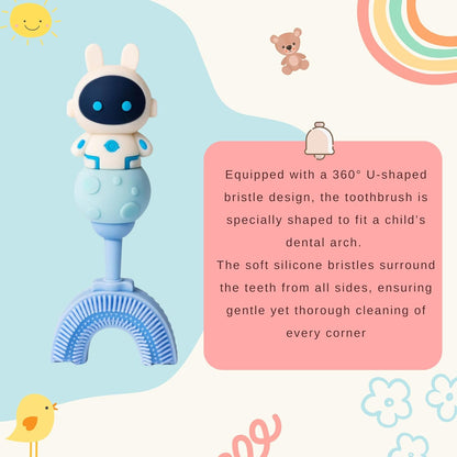 U-Shaped Toothbrush - Astronaut