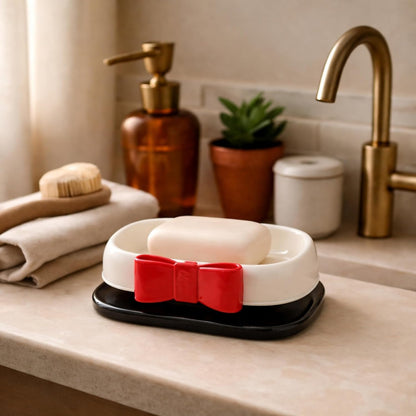 Soap Holder - Bow Buddy - Red