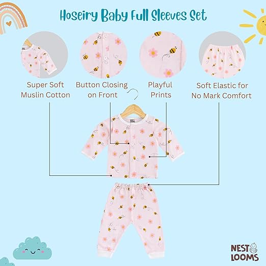 Hoseiry Full Sleeves Set - Honey Blossom