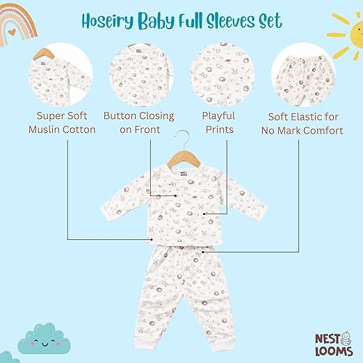 Hoseiry Full Sleeves Set - Little Zoo Crew