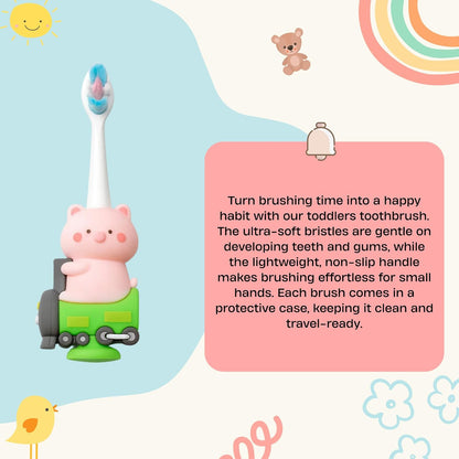 Toddler Toothbrush - Piggy Express