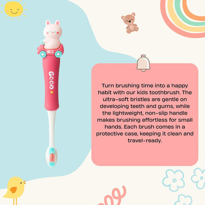 Kids Toothbrush - Vroom Bunny