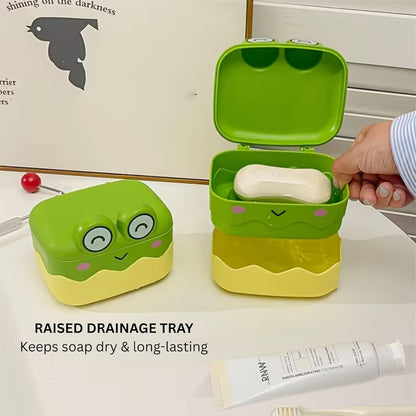 Soap Holder - Funky Froggo - Green