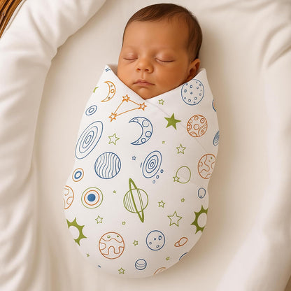 Baby Muslin Swaddle - Galaxy Dreams