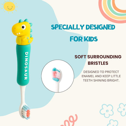 Kids Toothbrush - Crazy DIno