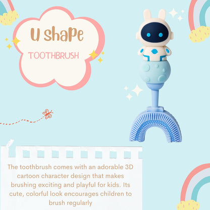 U-Shaped Toothbrush - Astronaut