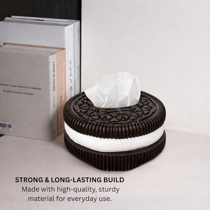 Decorative Baby Wipes & Tissue Storage Box - Oreo Magic
