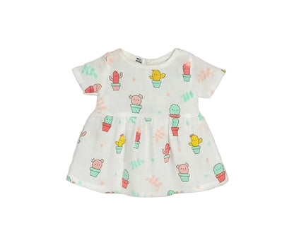 Muslin Frock - Cactus Cutie