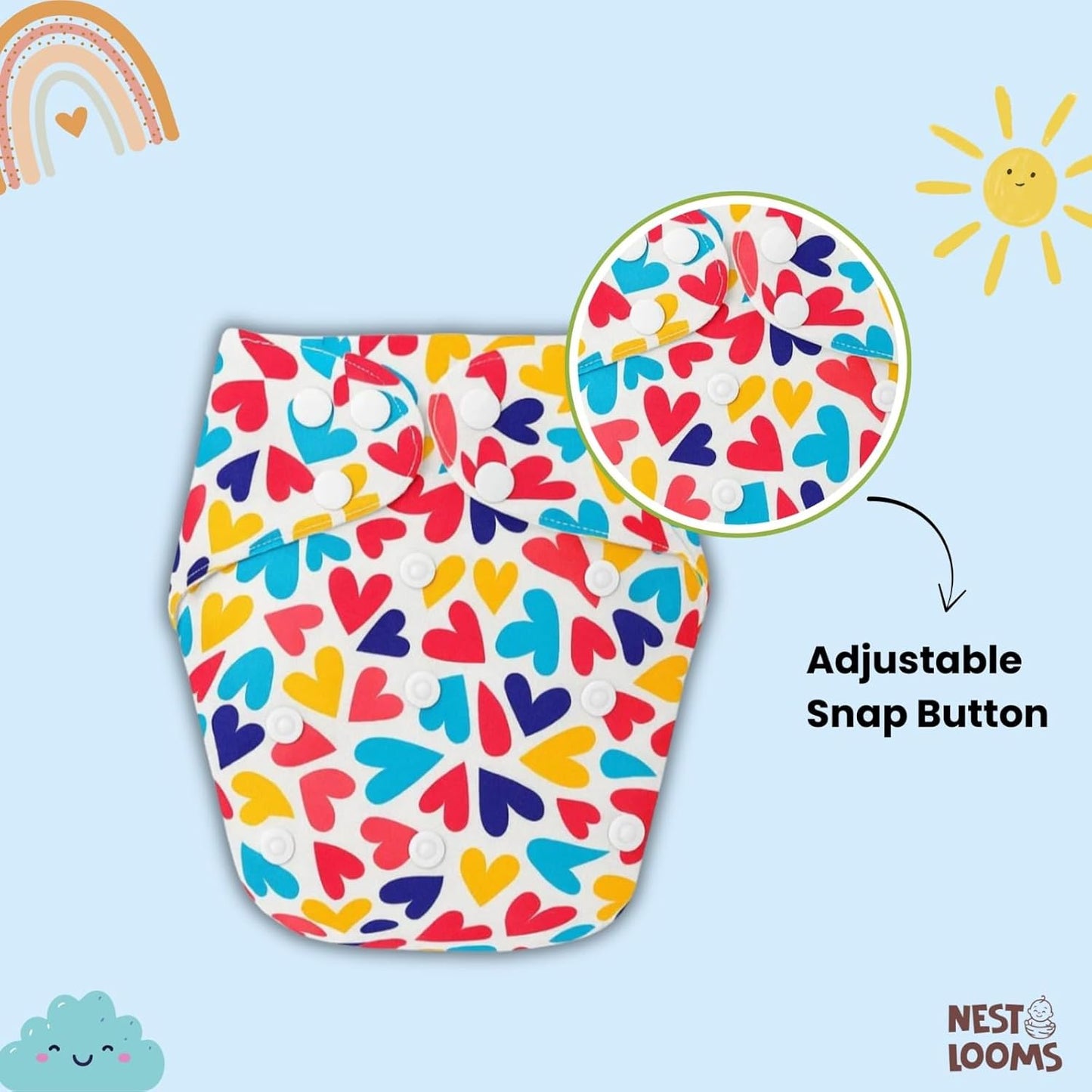 Reusable Cloth Diaper combo
