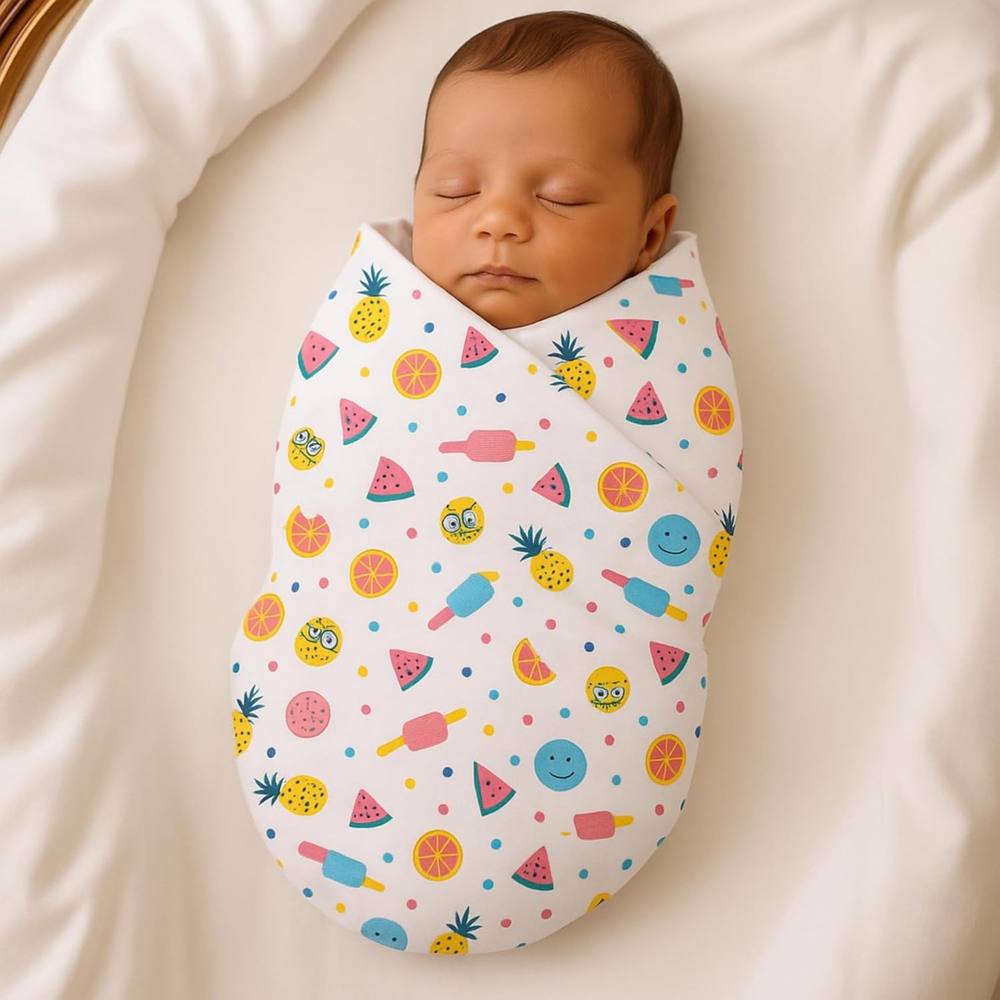 Baby Muslin Swaddle - Tropical Treats