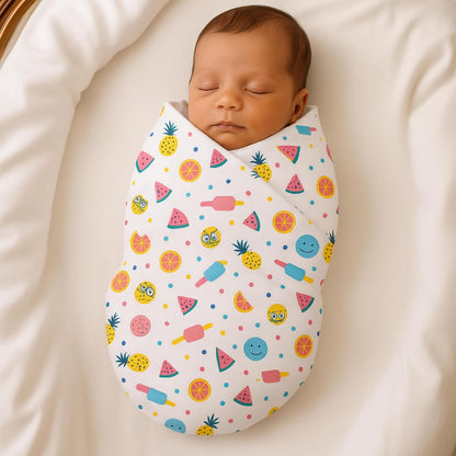 Baby Muslin Swaddle - Tropical Treats