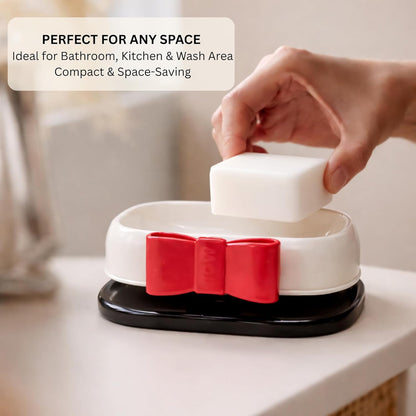 Soap Holder - Bow Buddy - Red