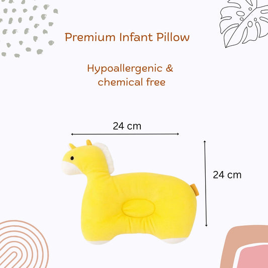 Animal Shape Pillow (Yellow)