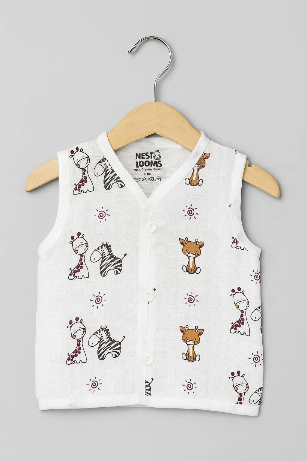 Sleeveless Jhabla - Pack of 2