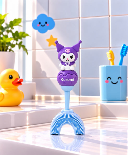 U-Shaped Toothbrush - Purple Kuromi