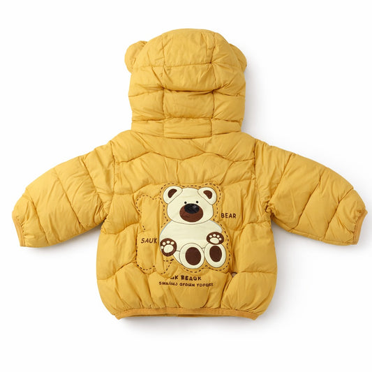Hooded Puffer Jacket - Sunny Teddy