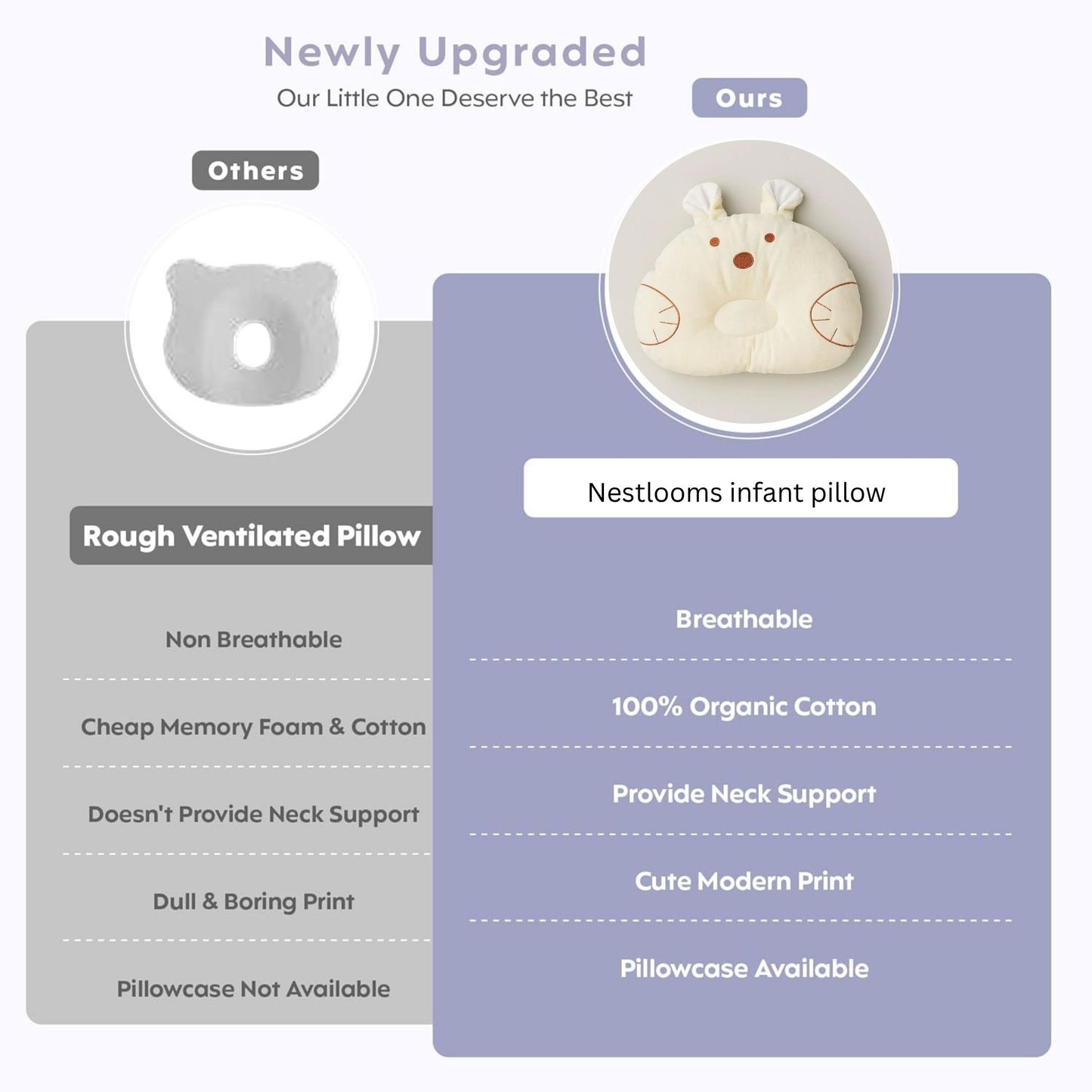 Cuddly Beige Bunny Pillow