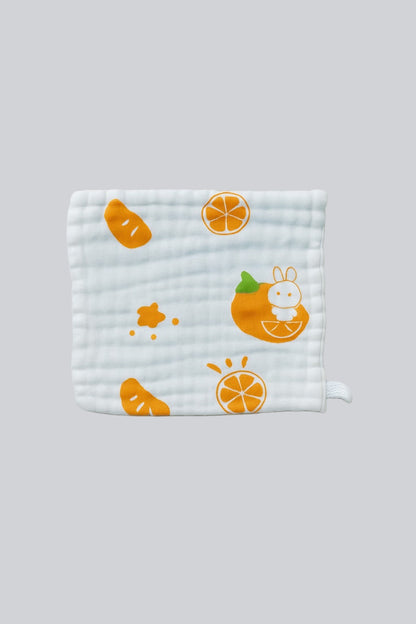 Washcloth For Baby- 4pc set White