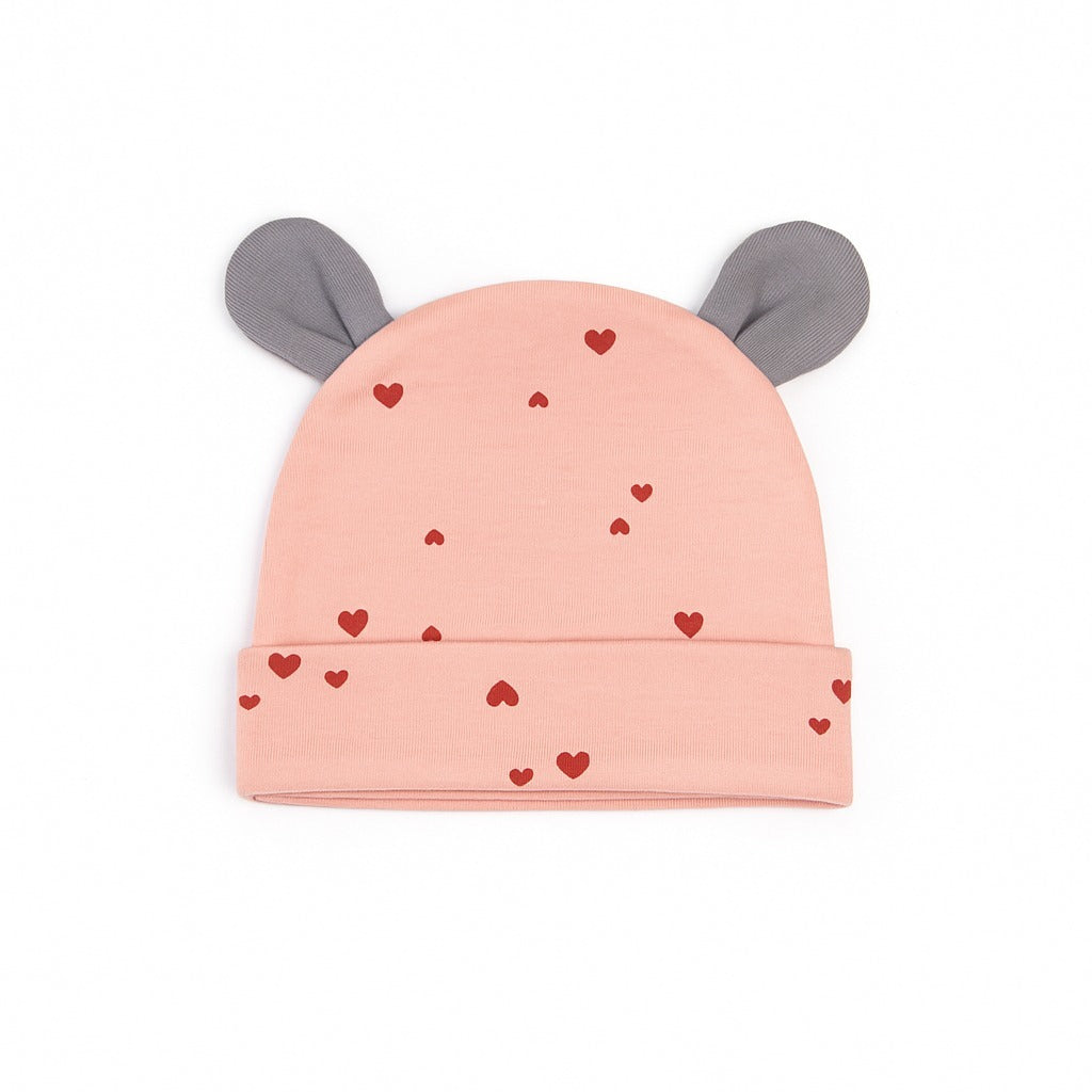 Beanie With Teddy Ears - Love Sprinkle