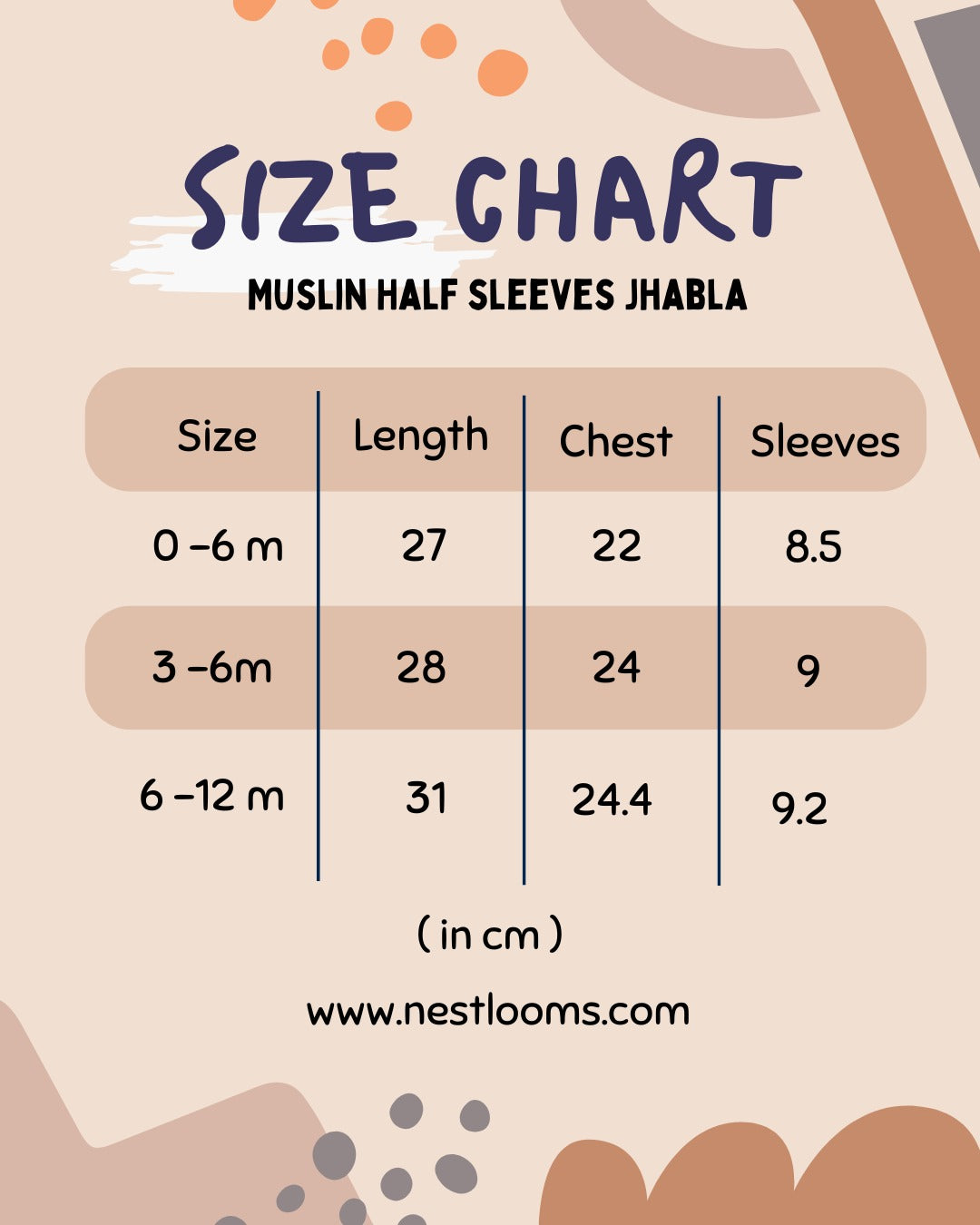 Half Sleeves Jhabla Set - Organic Cotton Muslin- Space bear