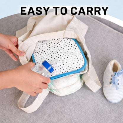 Portable Diaper Changing Mat - Tiny Dots