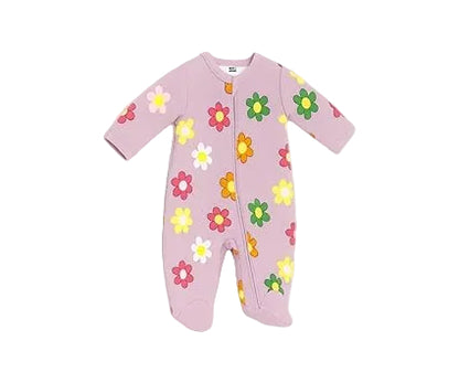 Quilted Sleepsuit - Bloomy Dreams