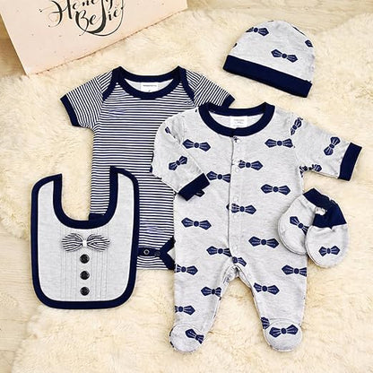 5 pcs Baby Clothing Set - Little Gentleman
