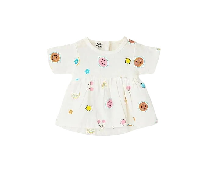 Muslin Frock- Smiley