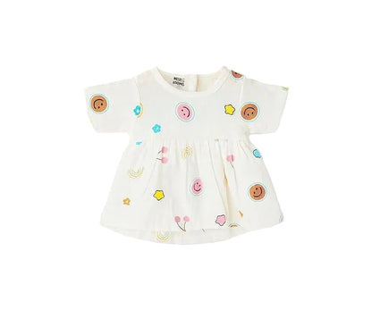 Muslin Frock- Smiley