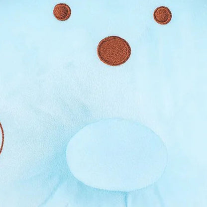 Blue Cuddly Bunny Pillow
