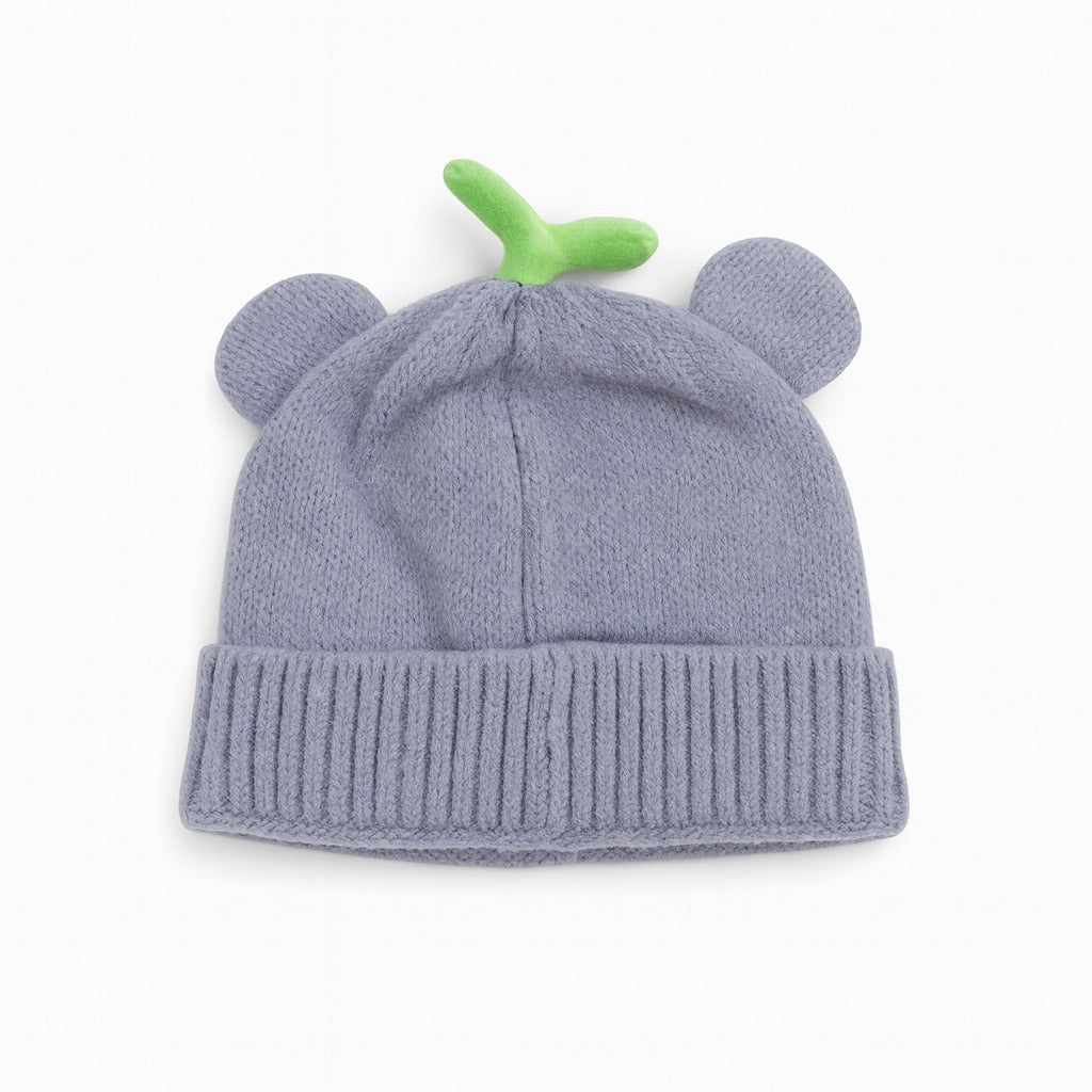 Woolen Froggo Beanie - Cool Grey