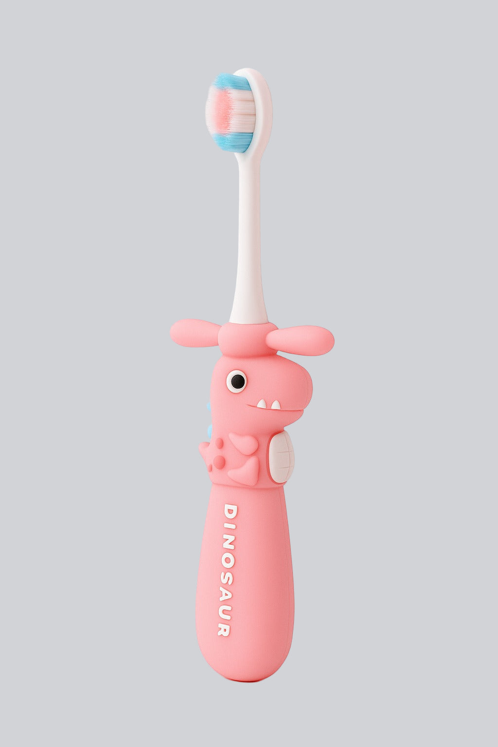Kids Toothbrush - Pink Twisty Dino