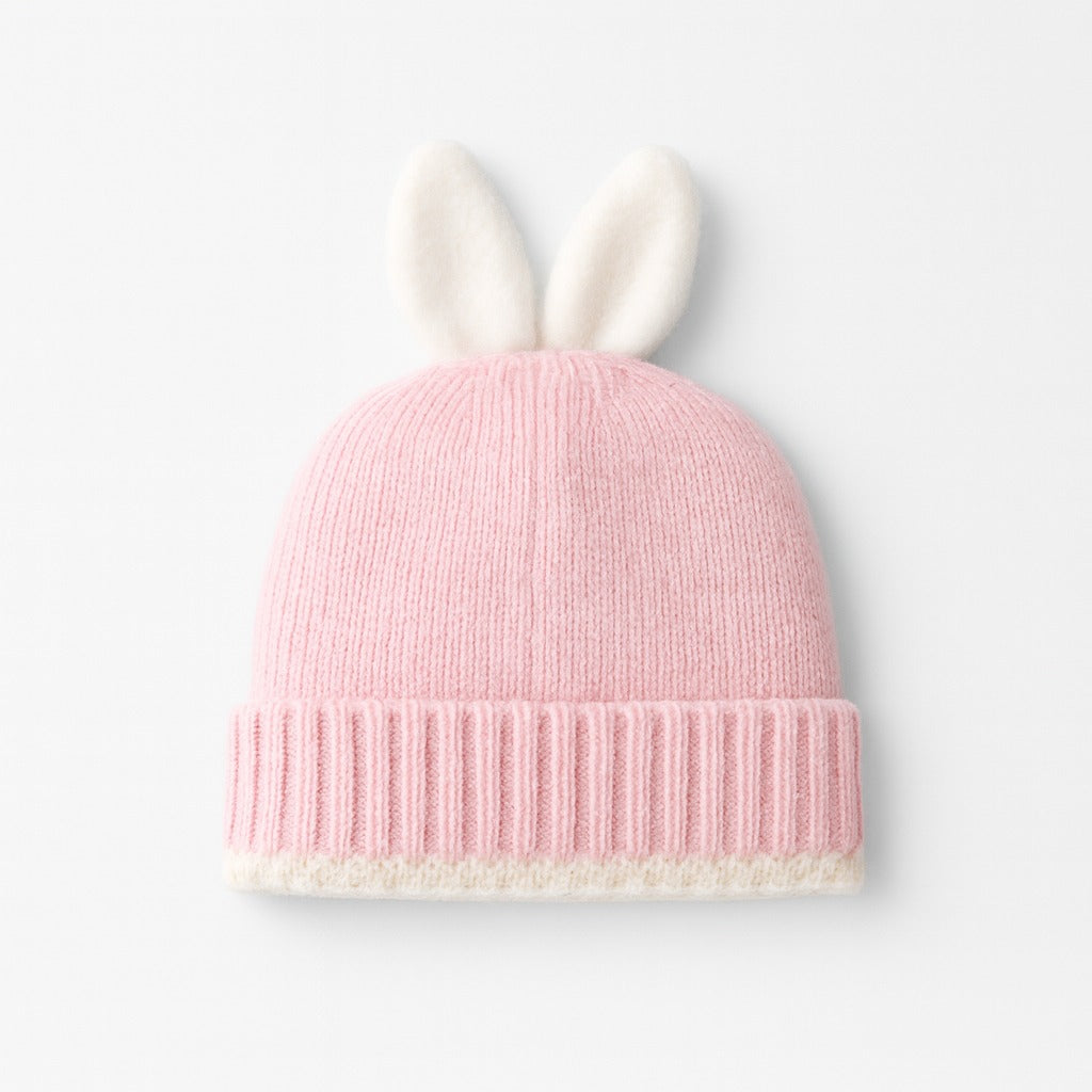 Woolen Bunny Beanie - Blossom Hop