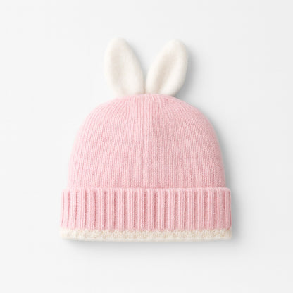 Woolen Bunny Beanie - Blossom Hop