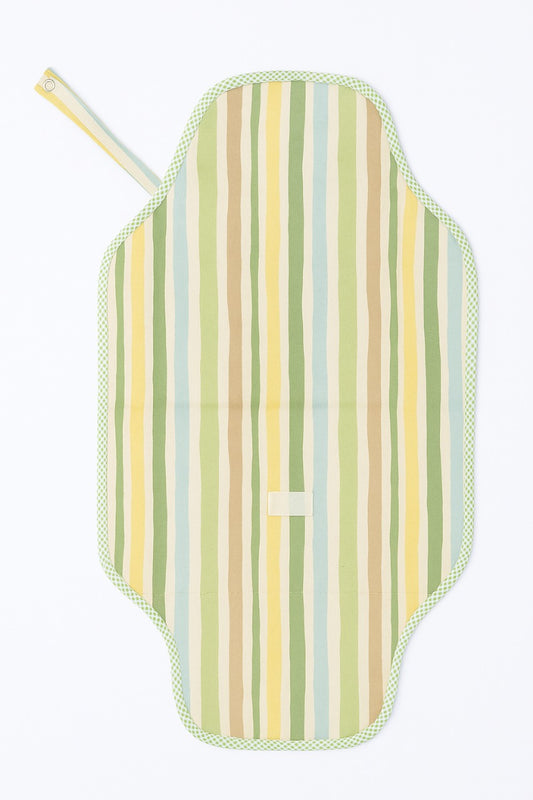 Portable Diaper Changing Mat - Pastel Striped