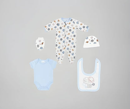 5 pcs Baby Clothing Set - Born to Play