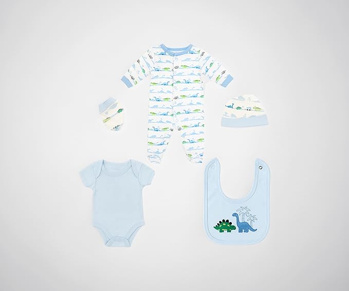 5 pcs Baby Clothing Set - Little Dino