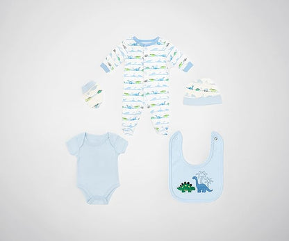 5 pcs Baby Clothing Set - Little Dino