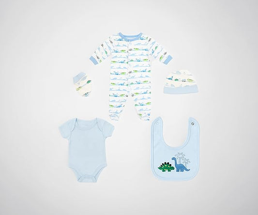5 pcs Baby Clothing Set - Little Dino