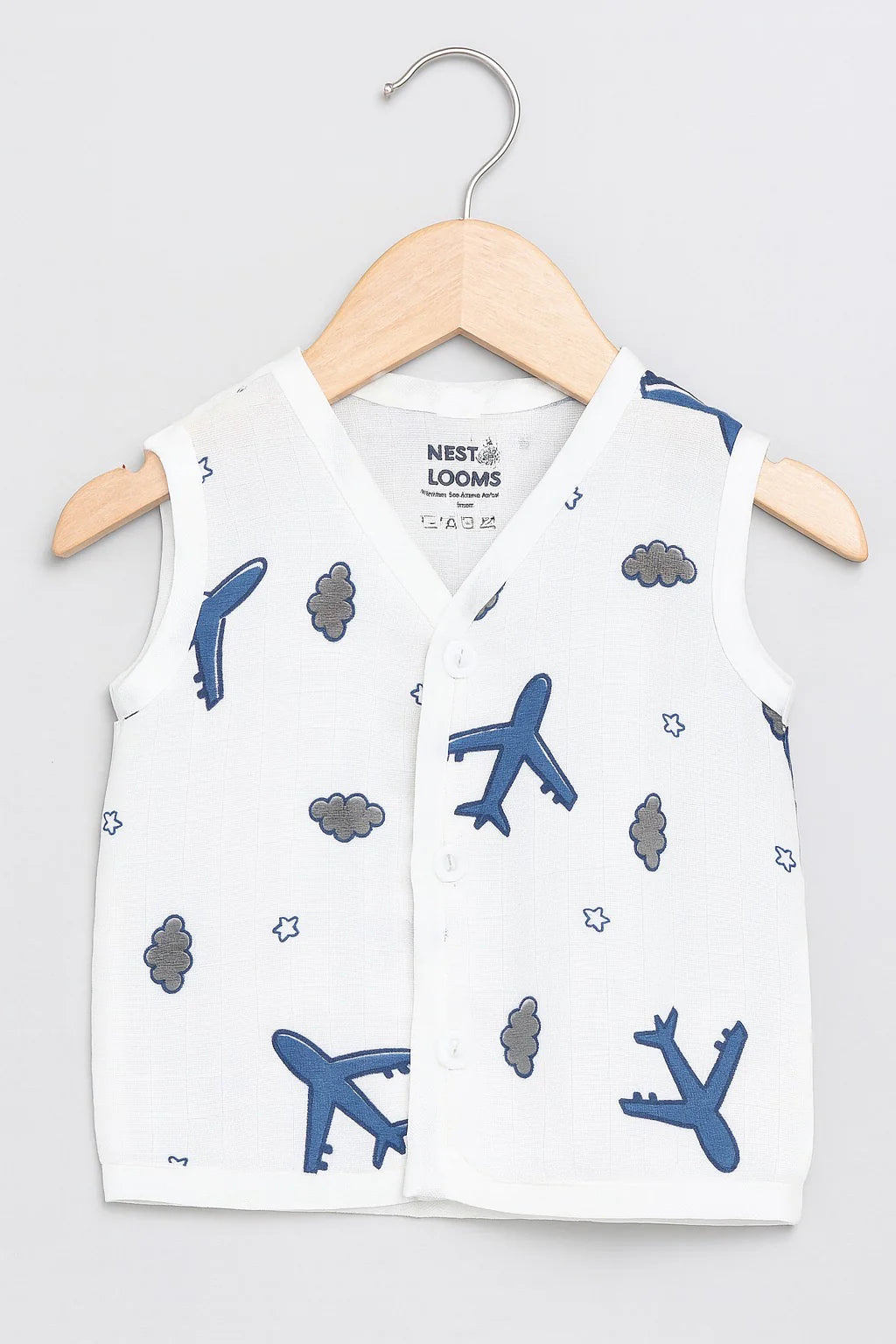 Sleeveless Jhabla - Pack of 4