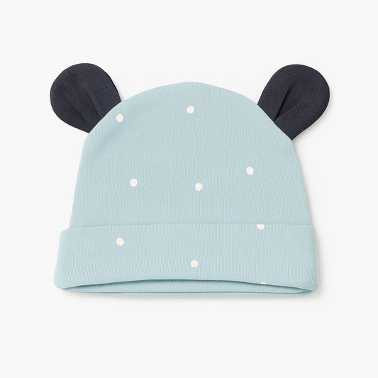 Beanie With Teddy Ears - Bubble Pop