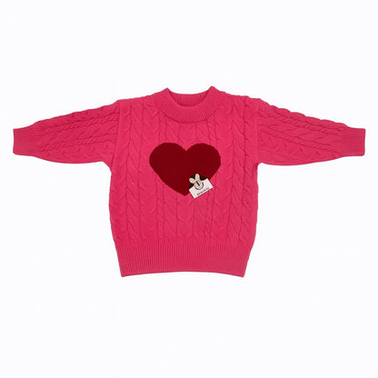 Knitted Sweater & Skirt Set - Candy Love