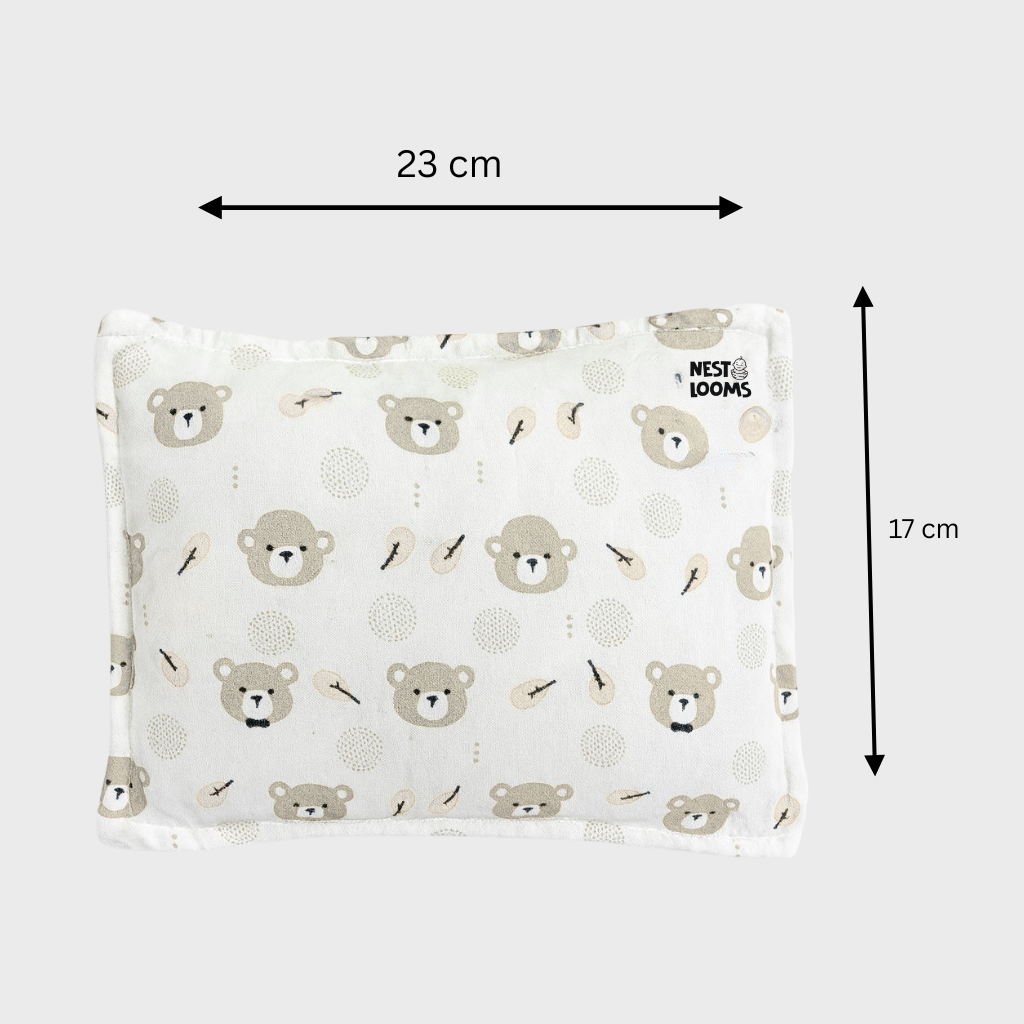 Mustard Seed Rai Pillow - Bear Club