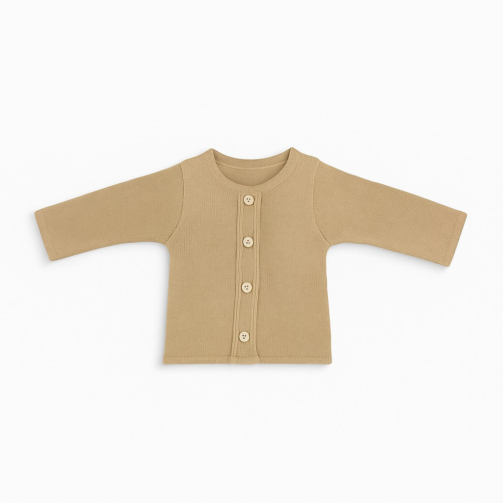 Woolen Full Sleeves Inner - Caramel