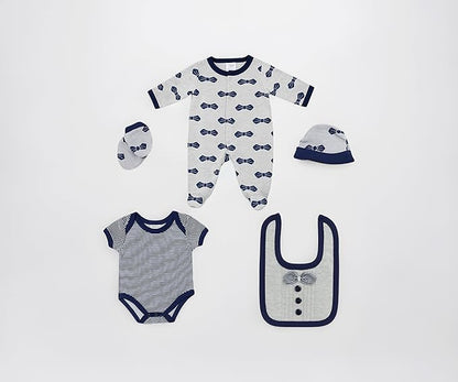 5 pcs Baby Clothing Set - Little Gentleman