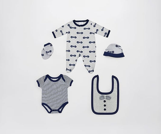 5 pcs Baby Clothing Set - Little Gentleman