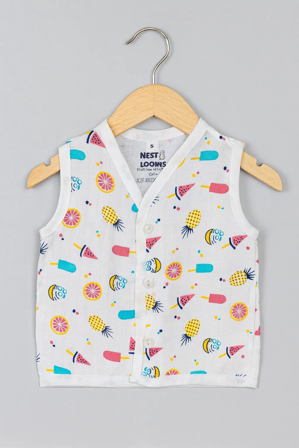 Sleeveless Jhabla - Pack of 4