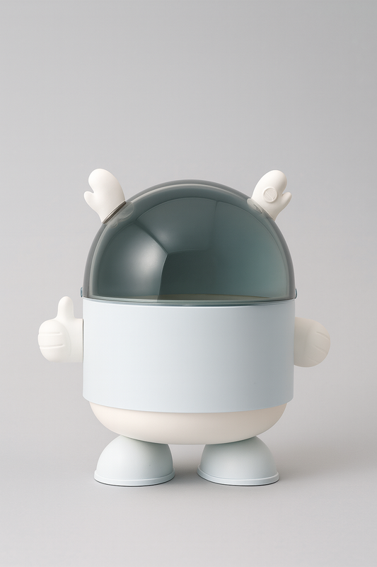 Dustbin - Little Astronaut - Blue