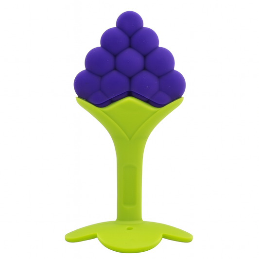 Silicone Fruit Shape Teether  - Grape